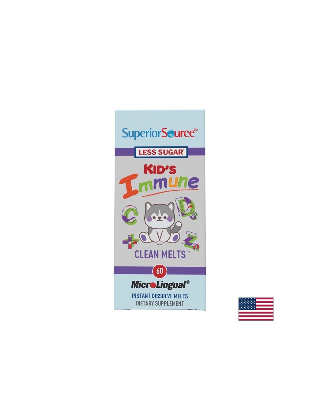 Ανοσότητα - Φόρμουλα για παιδιά παιδιά ανοσία, 60 υπογλώσσια δισκία