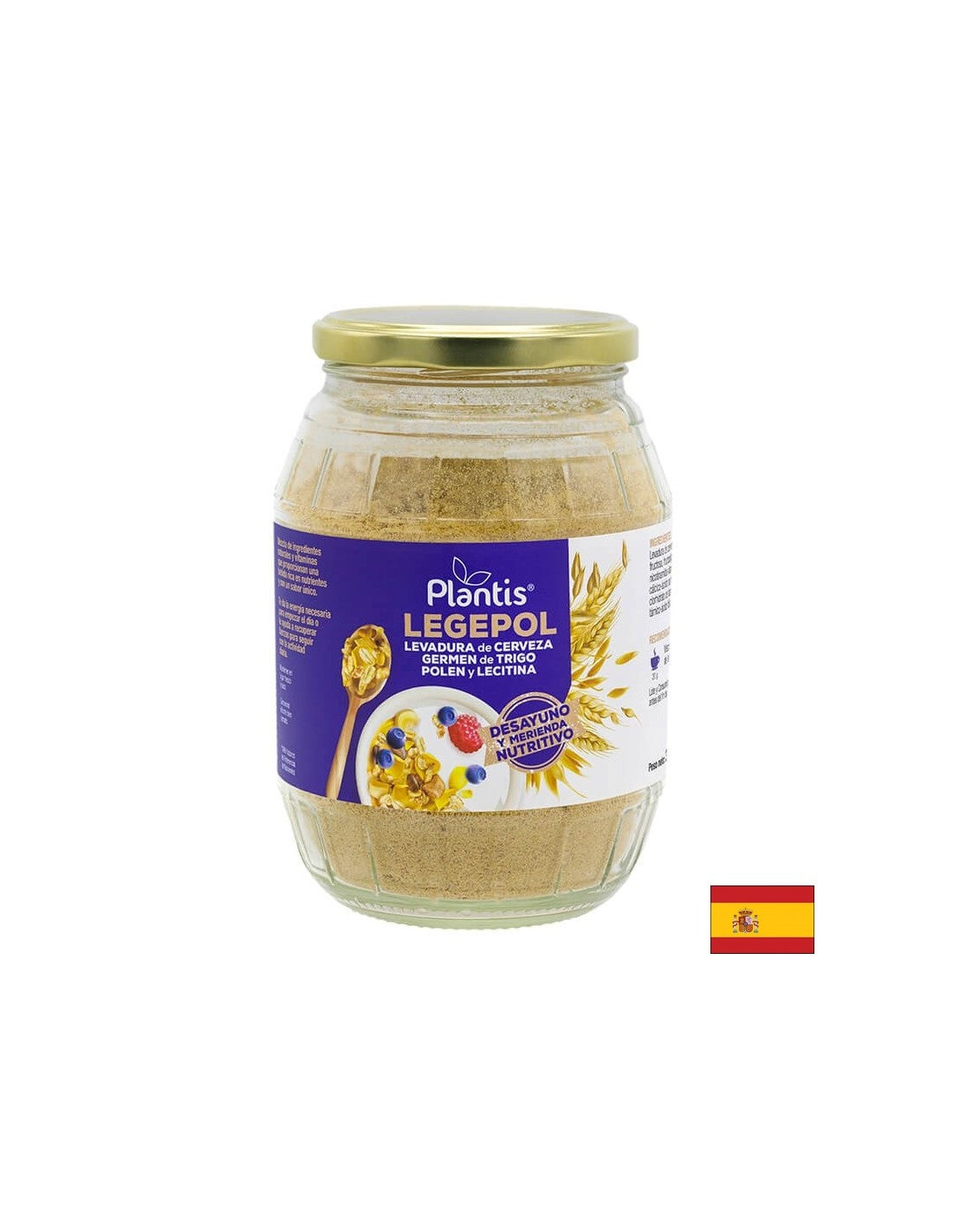 Η ανοσία και η ενέργεια - η ζύμη του ζυθοποιού, η γύρη μελισσών και η λεκιθίνη - Legepol Plantis® - Powder, 375 g