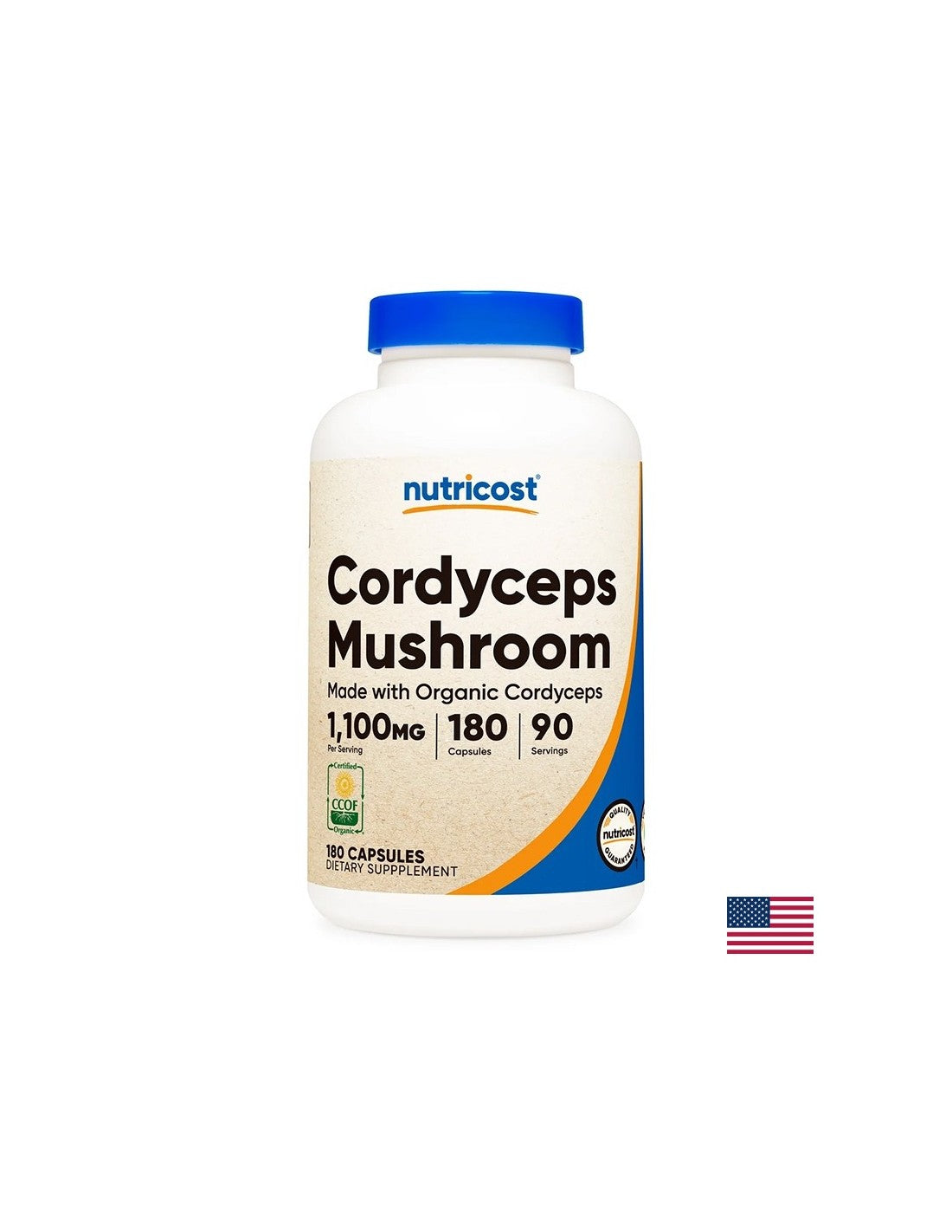 Ανοσότητα και ενέργεια - Cordyceps, 550 mg x 180 κάψουλες