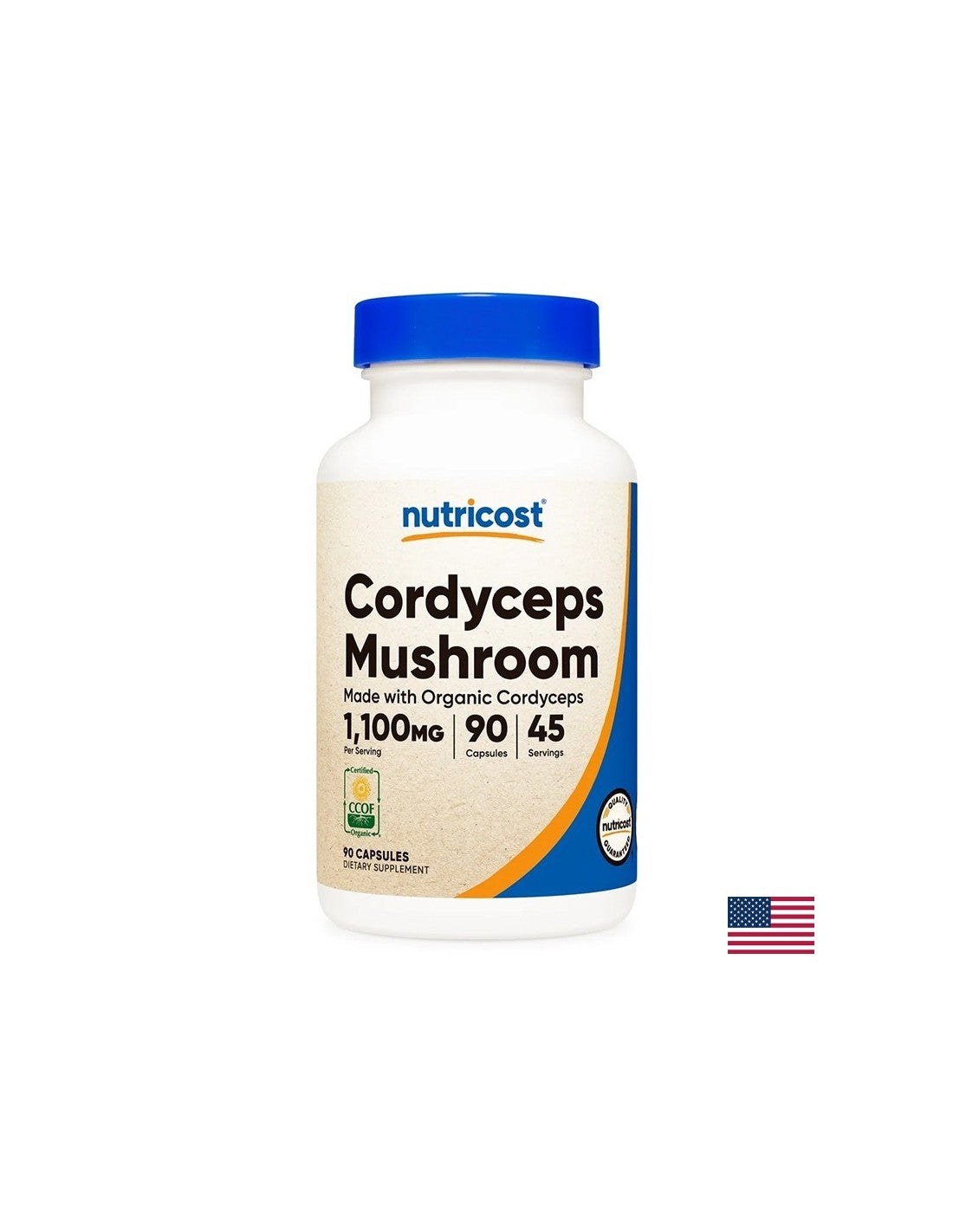 Ανοσία και ενέργεια - Cordyceps, 550 mg x 90 κάψουλες