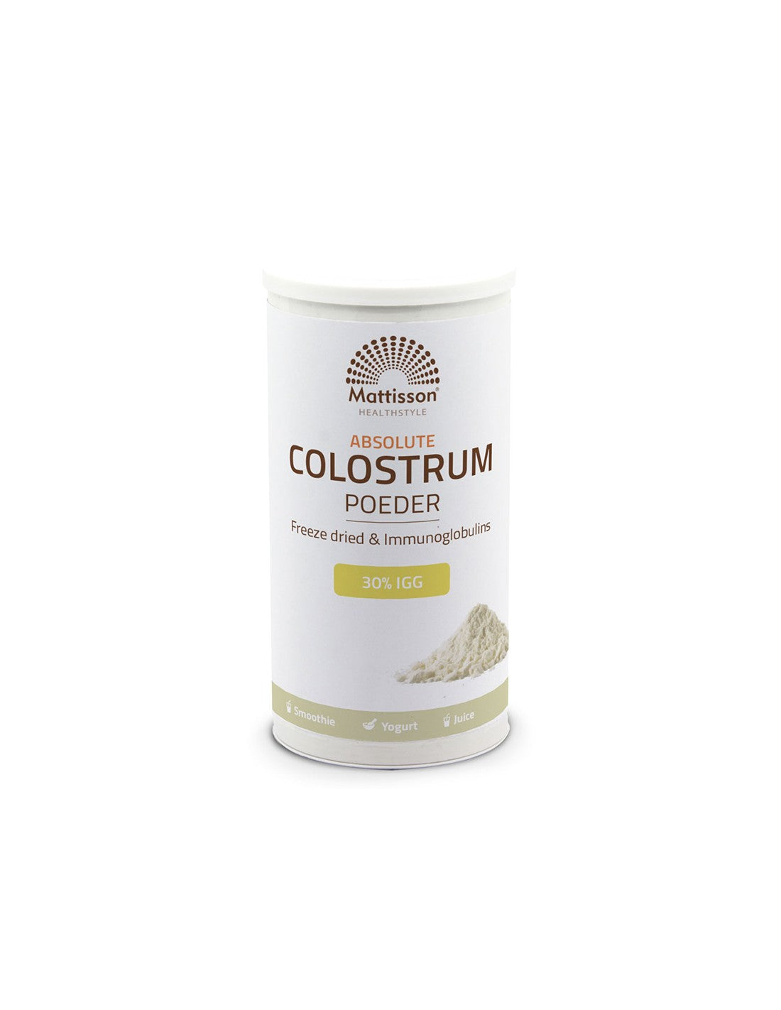 Immunity - Colostrum, 125g powder Mattisson Healthstyle - Nutra Best Europe