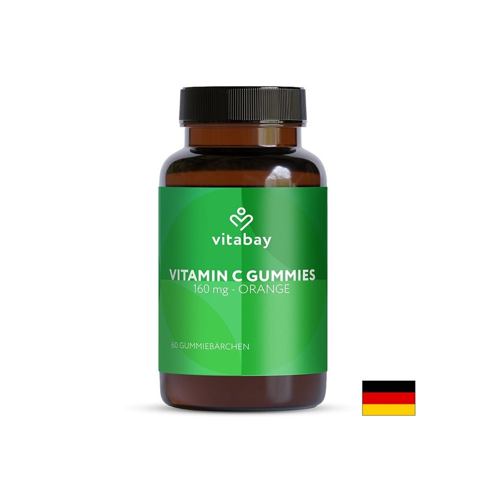 Ανοσότητα - Βιταμίνη C, 160 mg x 120 Gummy Bears, πορτοκαλί γεύση