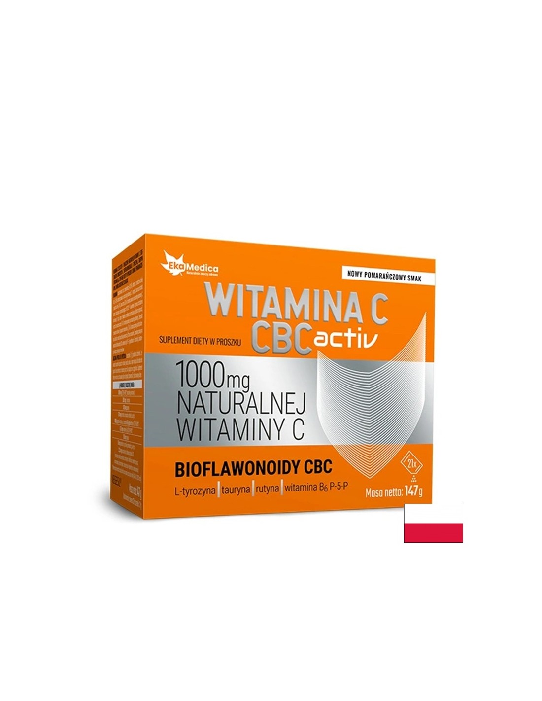 Ανοσότητα - ενεργή βιταμίνη C, 1000 mg x 21 σακουλάκια