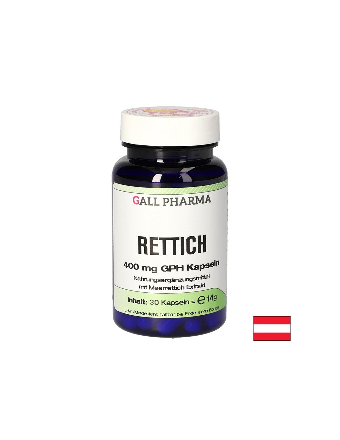 Ανοσοποιητικά και αναπνευστικά συστήματα - χρένο, 400 mg x 30 κάψουλες