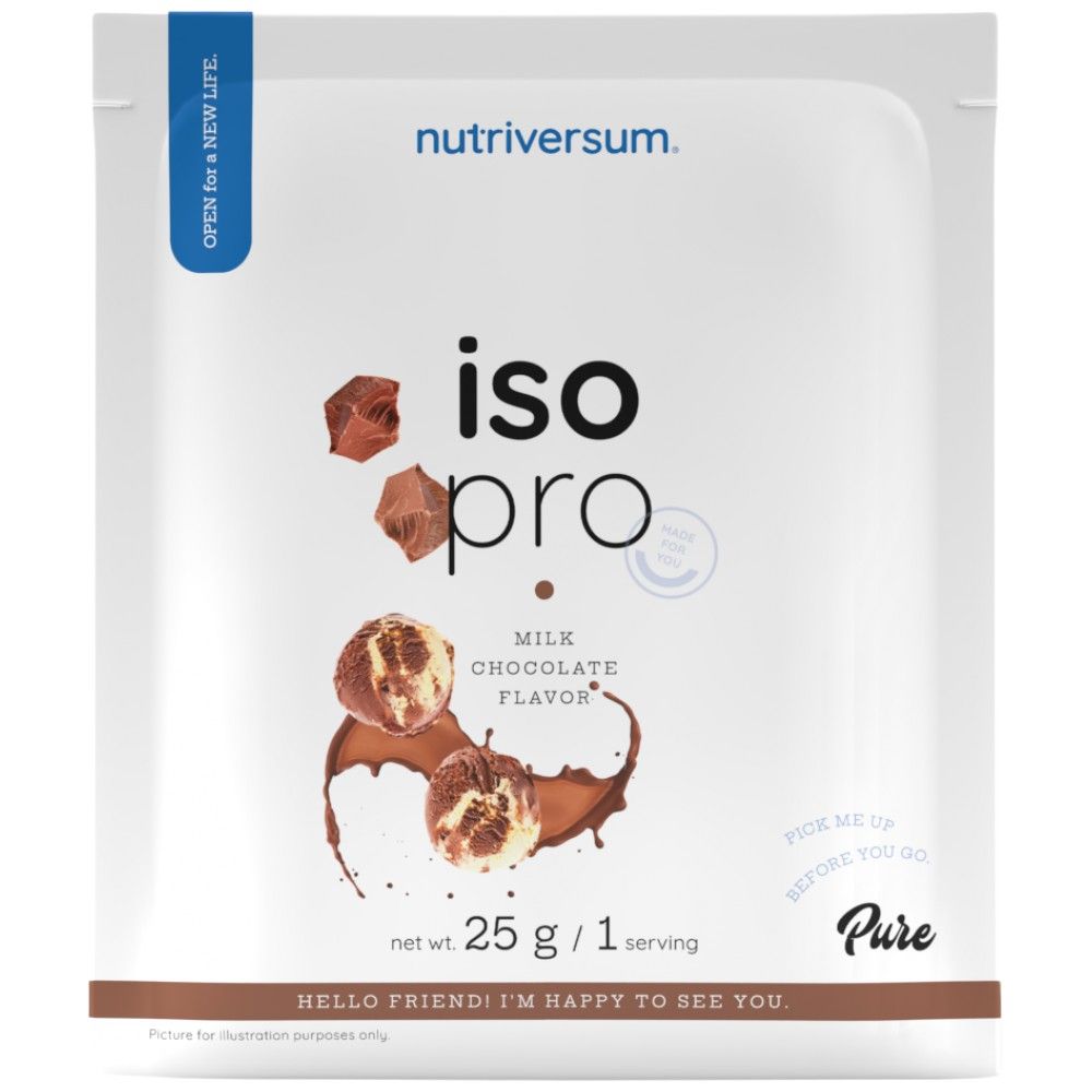 ISO Pro Pure Whey | Απομόνωση με σύστημα Ν -Ζύμ - 25 γραμμάρια