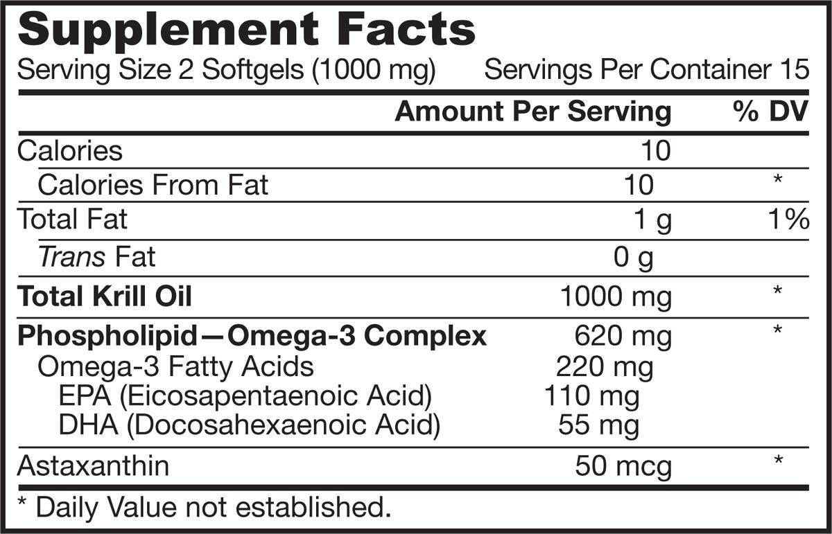 Κριλ λάδι - 60 softgels