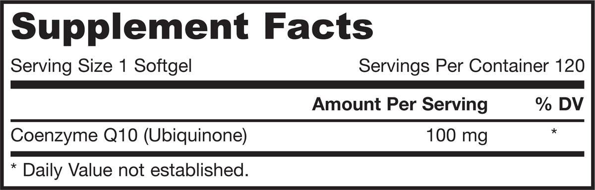 Q-ABSORB-Q10 100 mg-120 κάψουλες γέλης