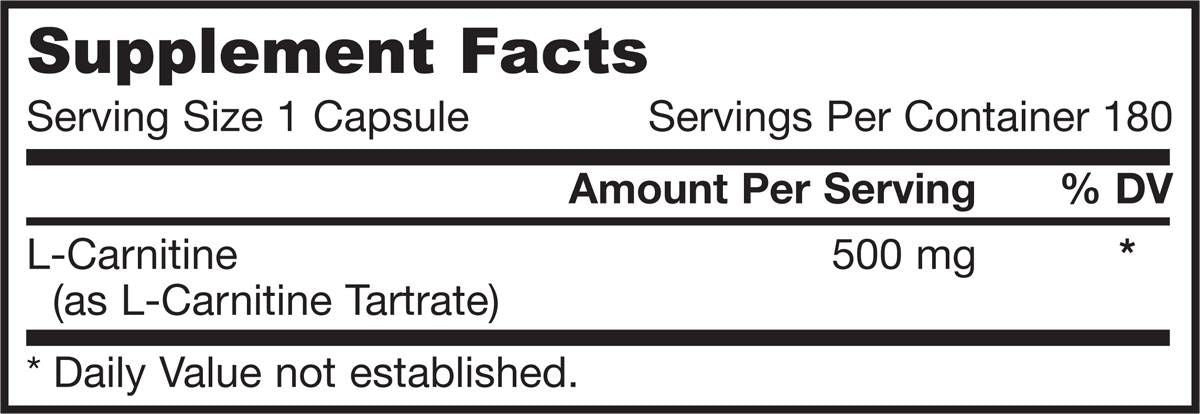 L -Carnitine 500 mg - 50 kaпsуи