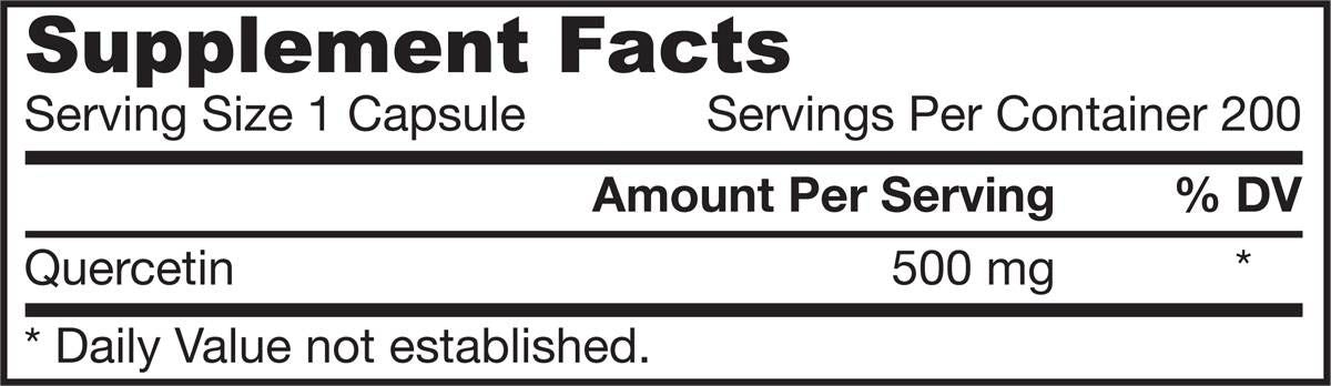 Quercetin 500 mg - 200 kasуи