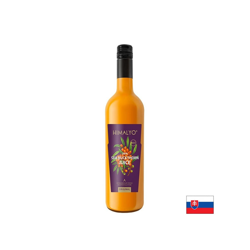 Βιολογική θάλασσα χυμό Buckthorn - Αντιοξειδωτικό - Αντι -γήρανση και μεταβολική υγεία, 750 ml, 30 μερίδες