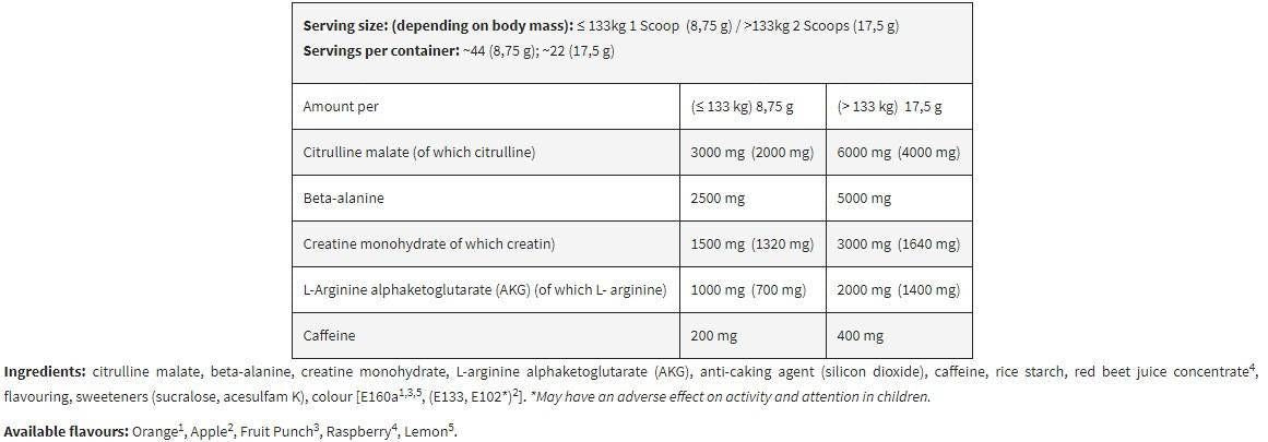 Black Line/Shaaboom Pump - 17,5 γραμμάρια