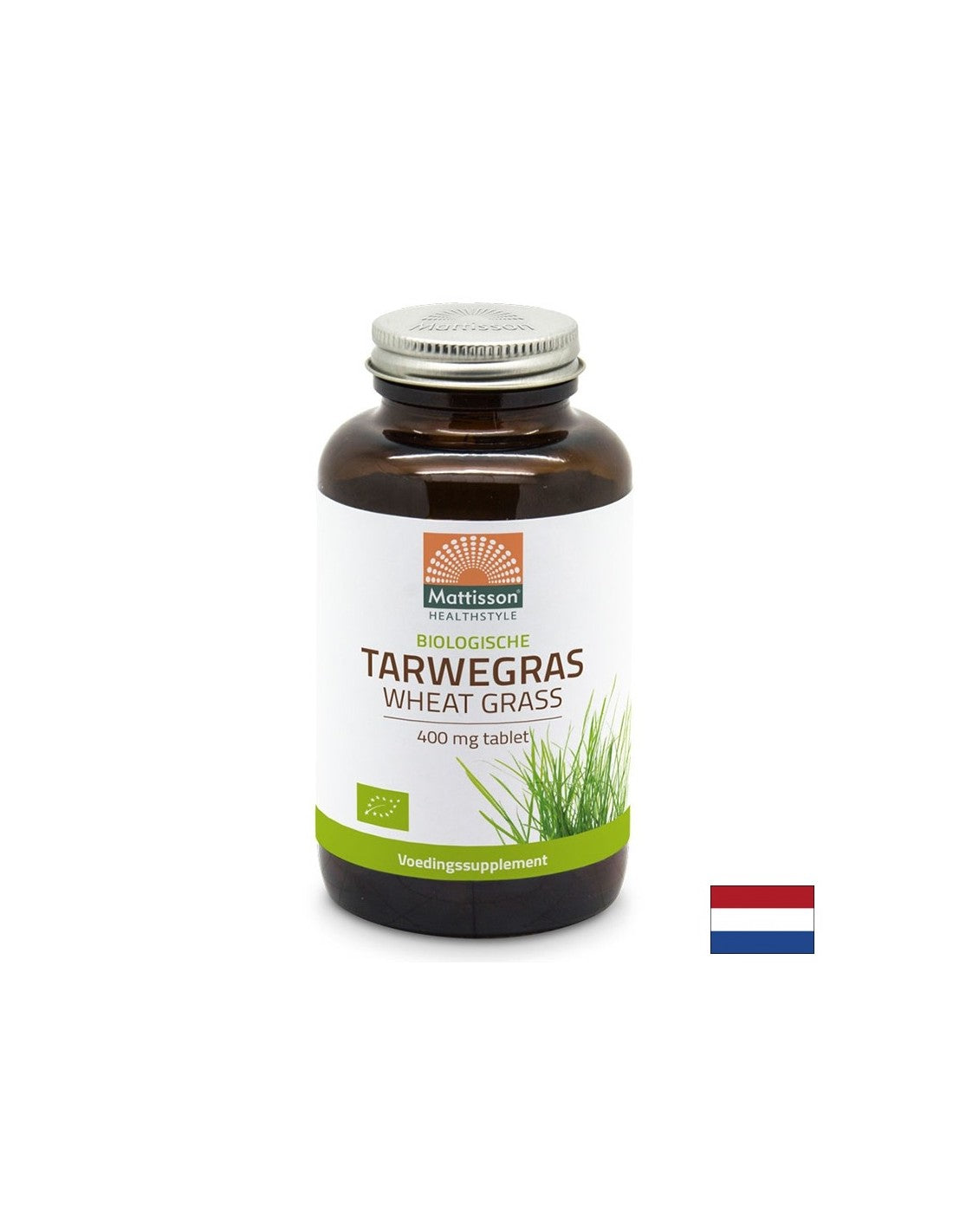 Organic Wheatgrass - Πηγή χλωροφύλλης - Αποτοξίνωση και ενίσχυση ενέργειας, 350 δισκία