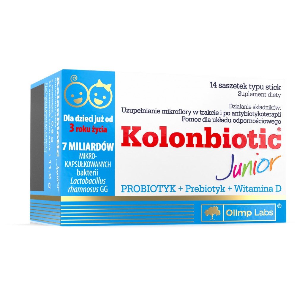 Kolonbiotic Junior 14 Sachets - Nutra Best Europe