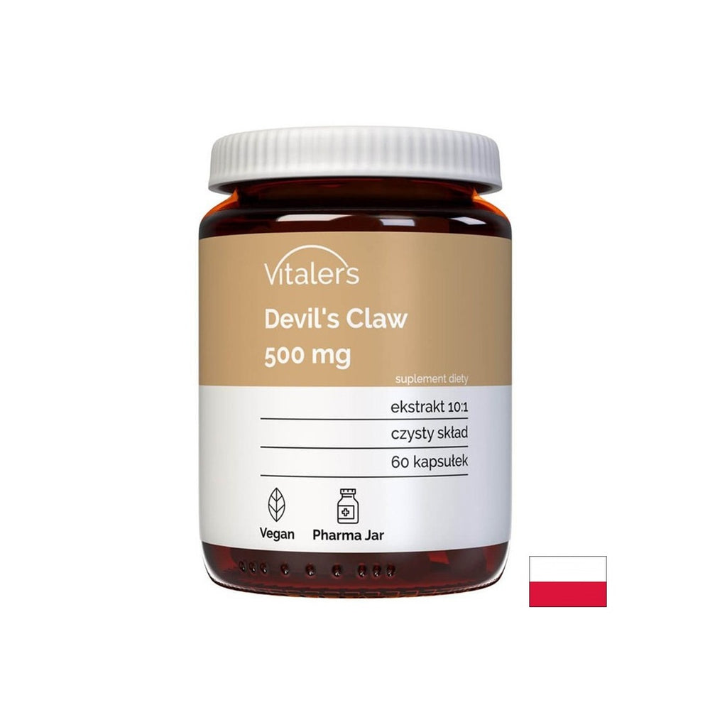 Ο κόκαλα και οι αρθρώσεις - Claw's Devil's (ρίζα), 500 mg x 60 κάψουλες