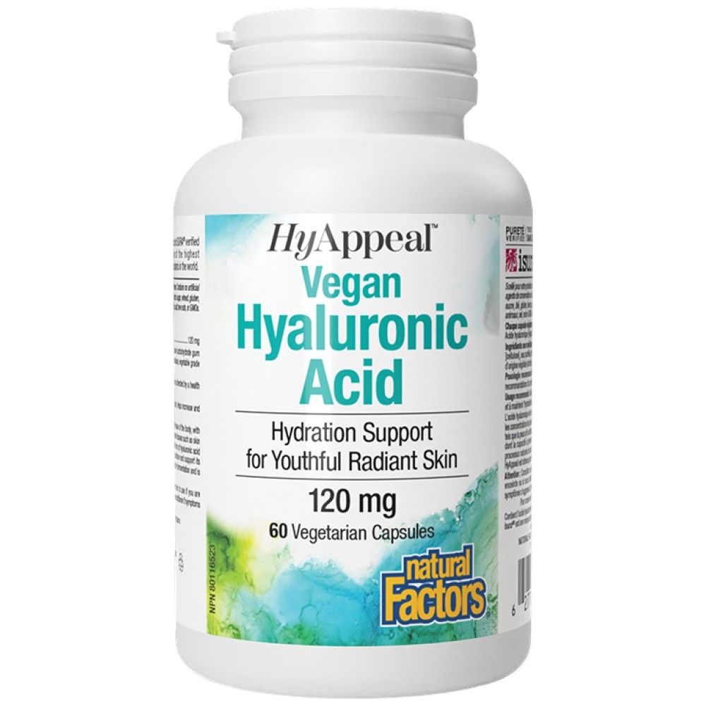 Vegan Hyaluronic Acid Hyappeal® 120 mg - 60 κάψουλες