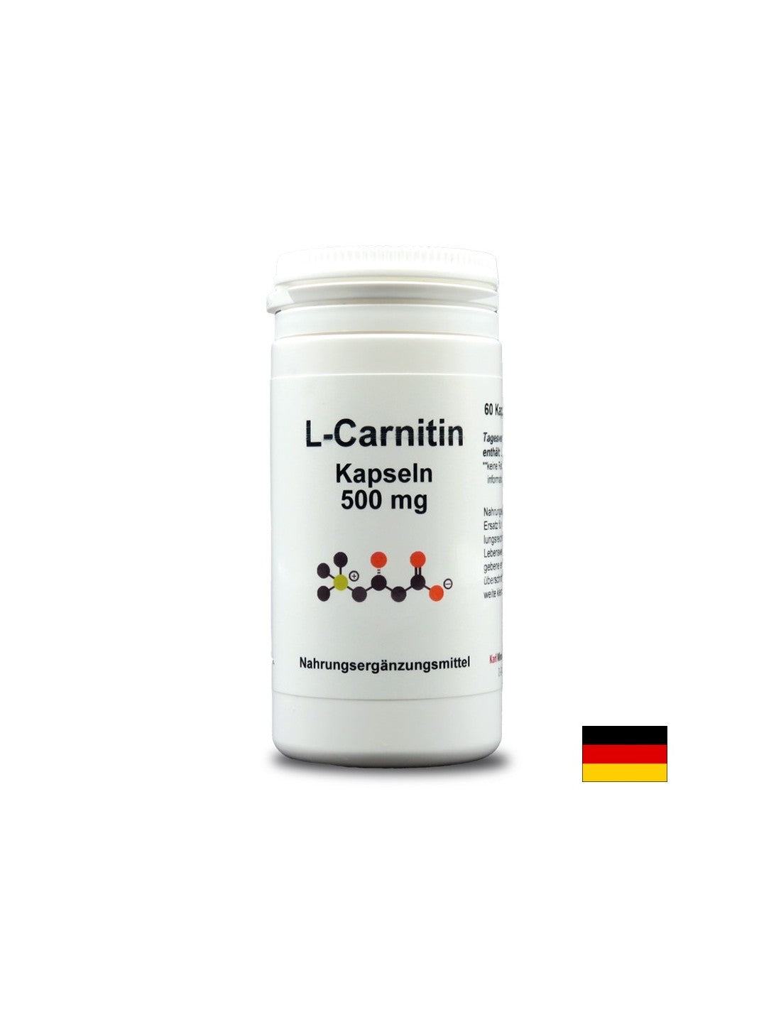 L-καρνιτίνη, 500 mg x 60 κάψουλες