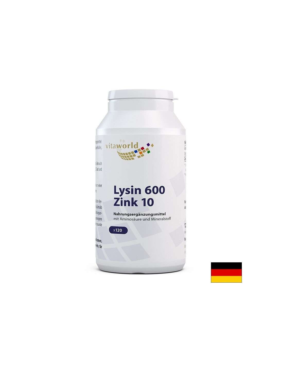 L -lysine + ψευδάργυρος - αυξάνει την ανοσία, 120 κάψουλες