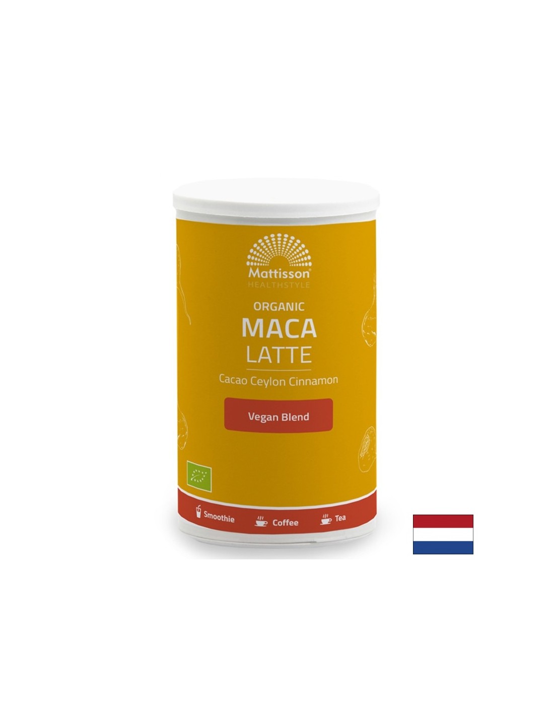 Latte με κακάο, Maca, Lucuma και Ceylon Cinnamon Organic, 160 g, σκόνη