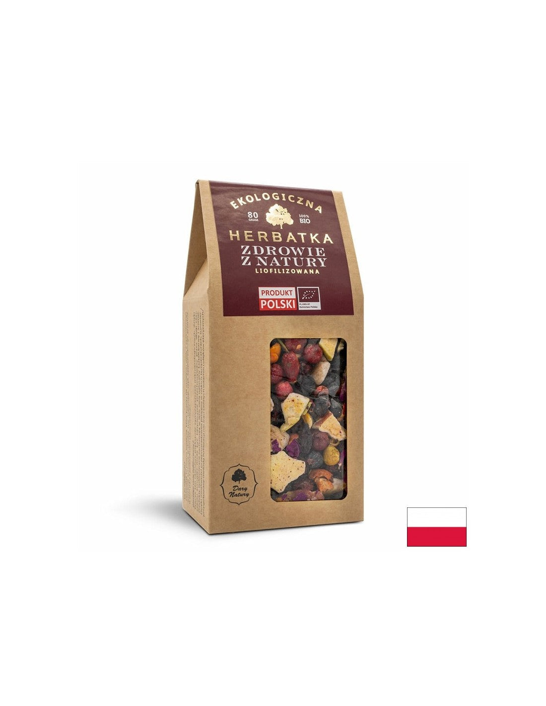 Λυοφιλιωμένο τσάι "Υγεία από τη φύση" Βιολογικό, 80 γρ. <tc>Dary Natury</tc>