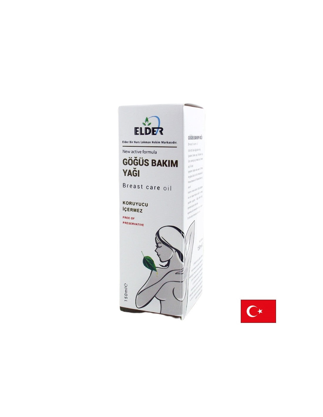 Φροντίδα μαστού - Φυσικό λάδι με θρεπτικό αποτέλεσμα, 150 ml