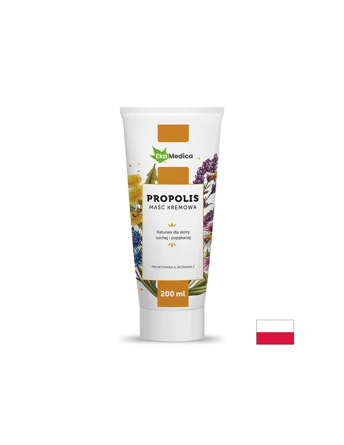 Αλοιφή με πρόπολη για ξηρό και σκασμένο δέρμα, 200 ml