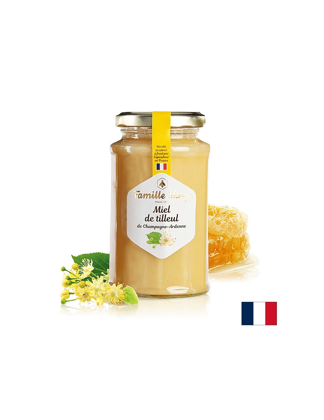 Linden Blossom Honey (από Champagne - Ardennes, Γαλλία), 360 g