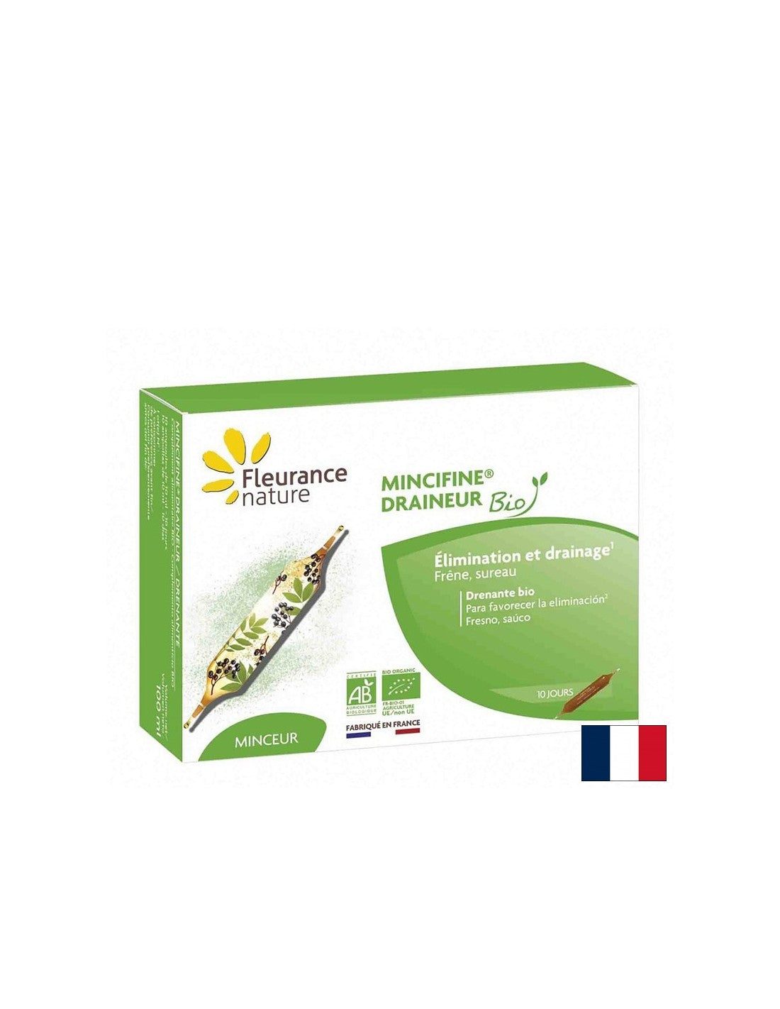 Mincifine - Anti-retention diuretic formula, 10 ampoules to drink - Nutra Best Europe