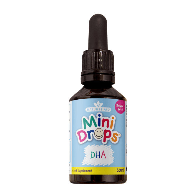 Omega 3 σταγόνες για παιδιά (παιδιά Omega-3 Mini Drops) 50ml NatuesAid