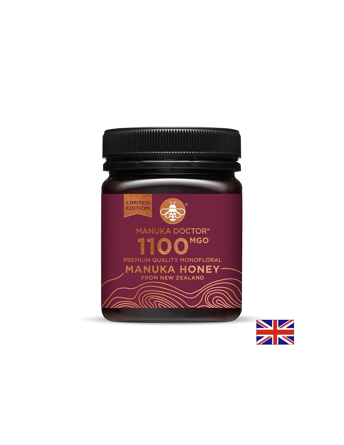 Μονοανθικό μέλι manuka 1100 MGO - <tc>Manuka Doctor</tc>, 250 γρ.