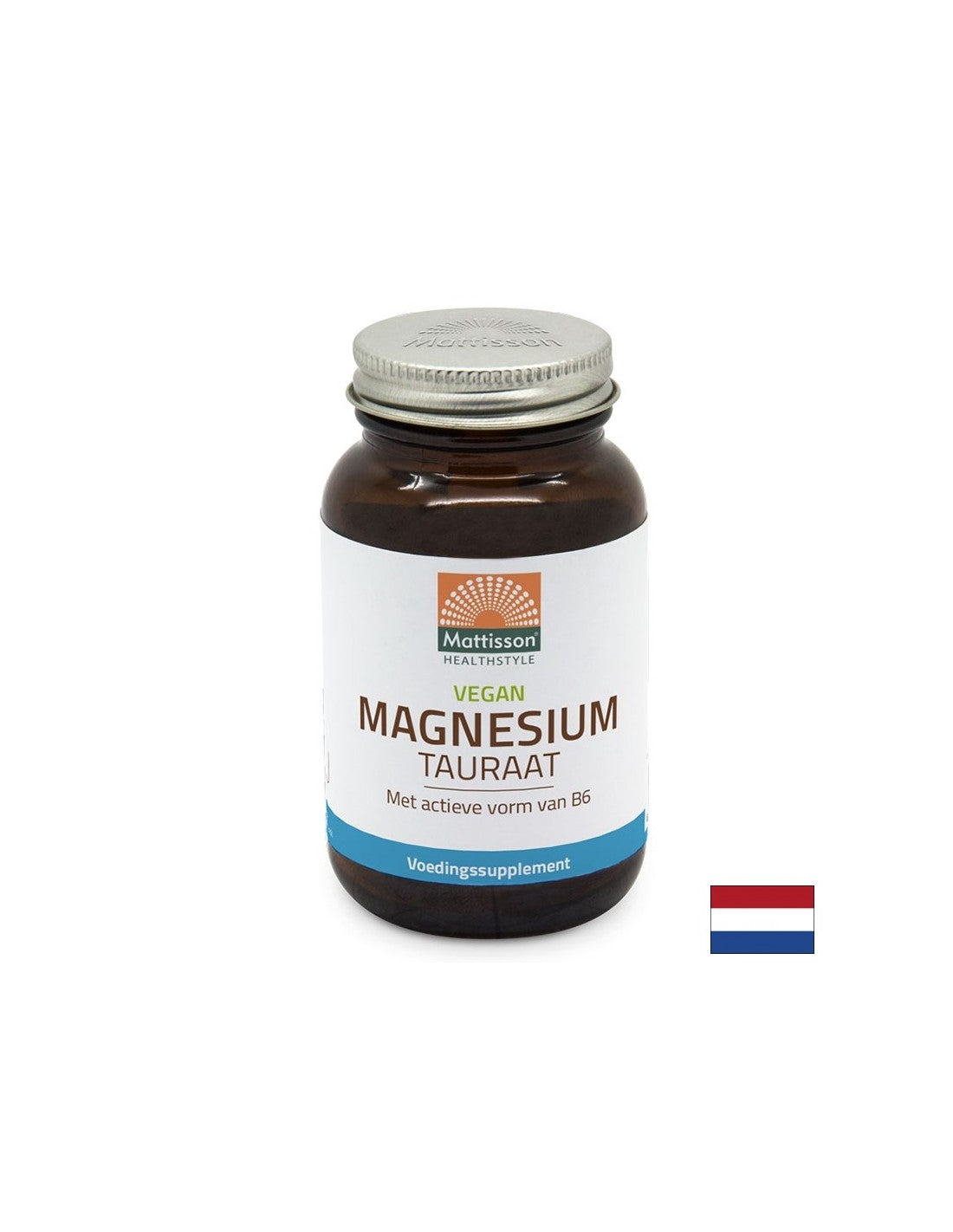 Brain and Nerve Function - Magnesium (Taurate) + Vitamin B6, 60 Capsules Mattisson Healthstyle - Nutra Best Europe