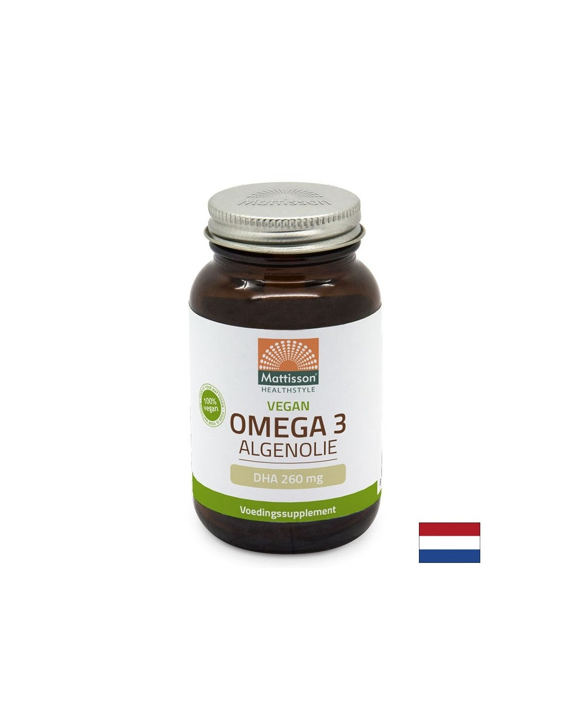 Brain and Heart Function - Omega-3 (from Algae), 60 V Capsules Mattisson Healthstyle - Nutra Best Europe