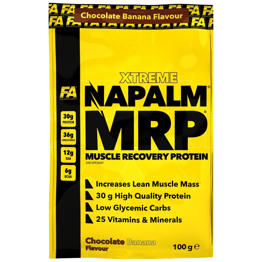 Xtreme Napalm MRP | Πρωτεΐνη ανάκτησης μυών - Αντικατάσταση γεύματος - 100 γραμμάρια