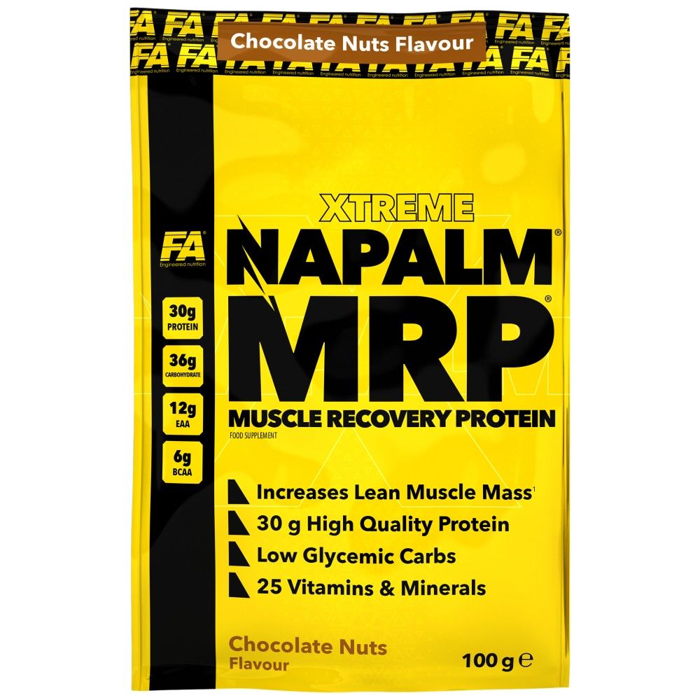 Xtreme Napalm MRP | Πρωτεΐνη ανάκτησης μυών - Αντικατάσταση γεύματος - 100 γραμμάρια