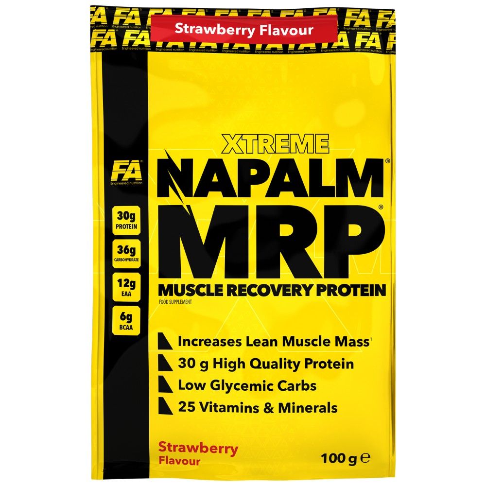 Xtreme Napalm MRP | Πρωτεΐνη ανάκτησης μυών - Αντικατάσταση γεύματος - 100 γραμμάρια