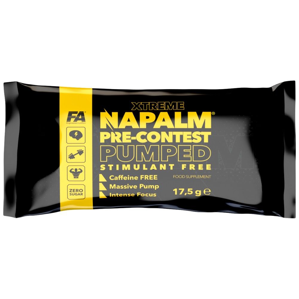 Xtreme Napalm Pre -Contest/Pumped - Χωρίς διεγερτικό - 17,5 γραμμάρια