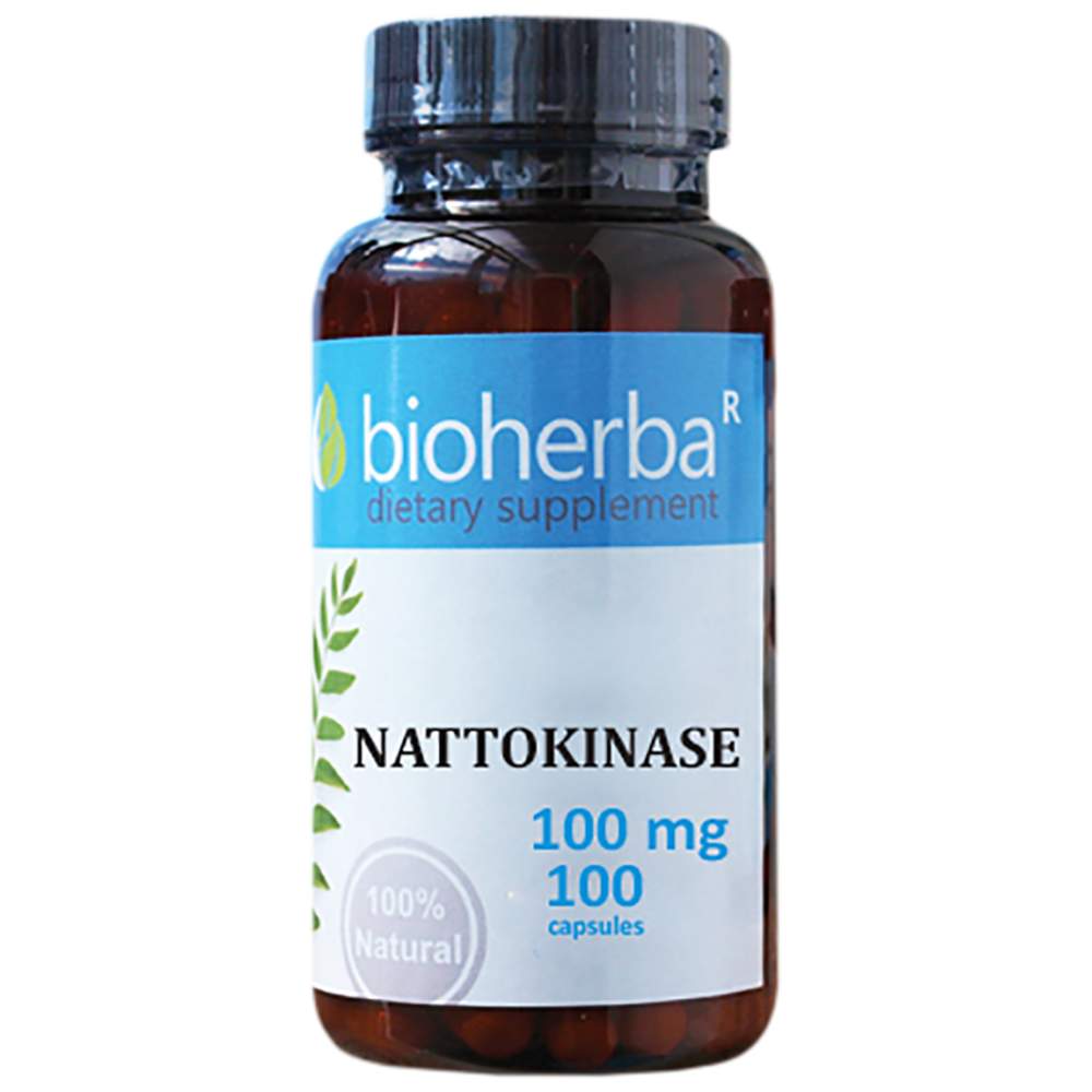 Nattokinase 100 mg - 100 κάψουλες