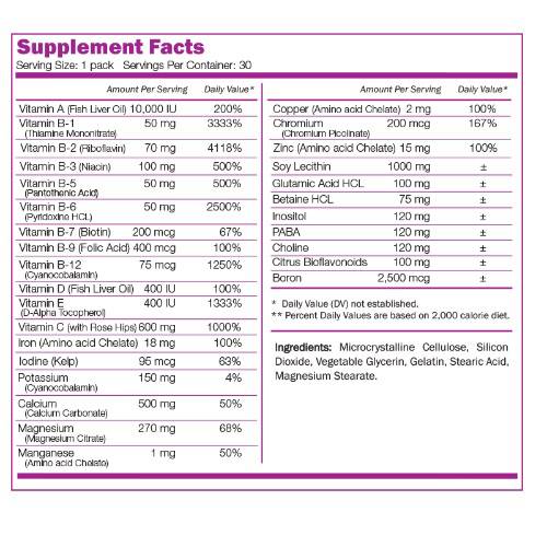 Super Vitapack - 30 πακέτα