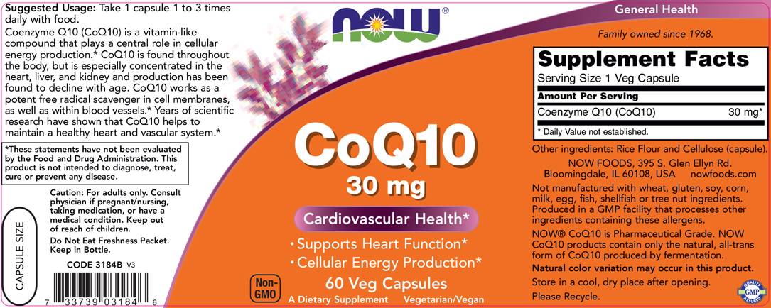 CoQ10 30 mg - 60 κάψουλες