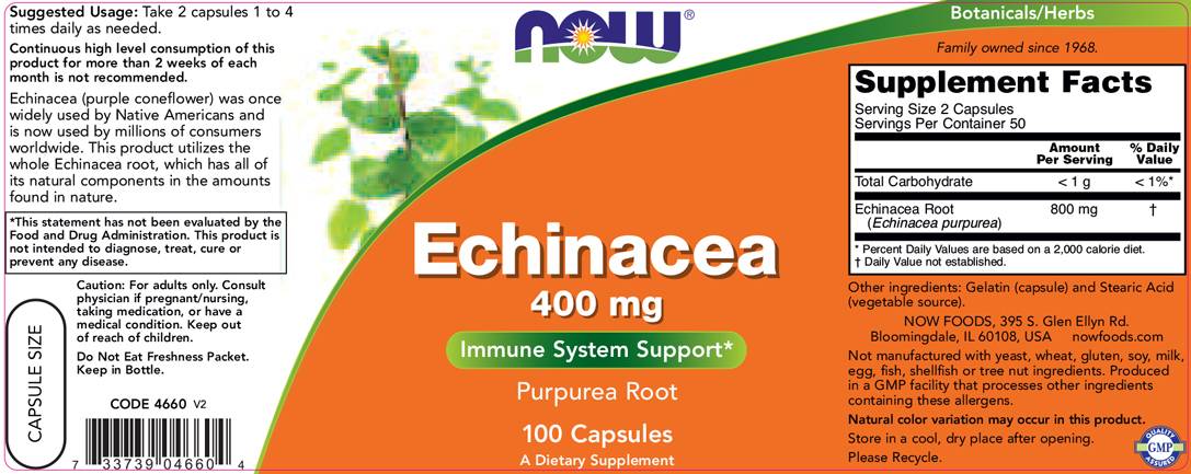 Echinacea 400 mg - 100 κάψουλες