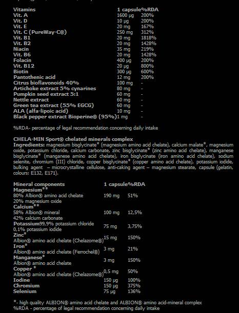 Vita -Min Multiple Sport - 60 κάψουλες