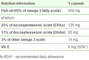 Omega 3 Plus Vit E 45% - 120 κάψουλες