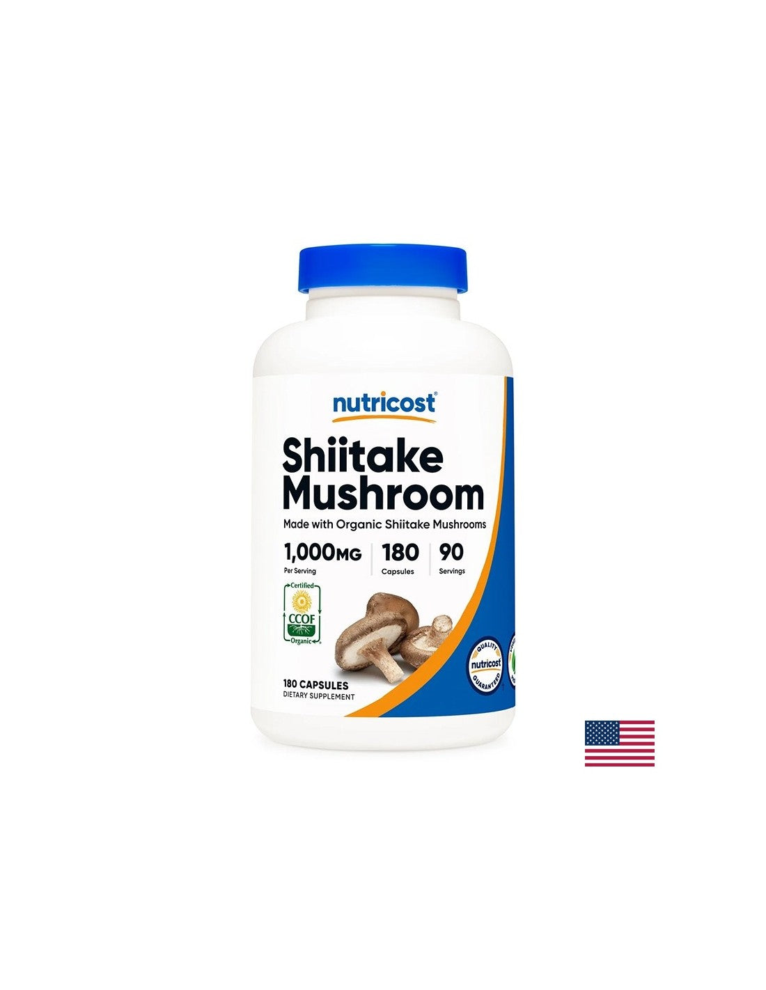 Ανοσότητα - Shiitake (Organic), 180 κάψουλες