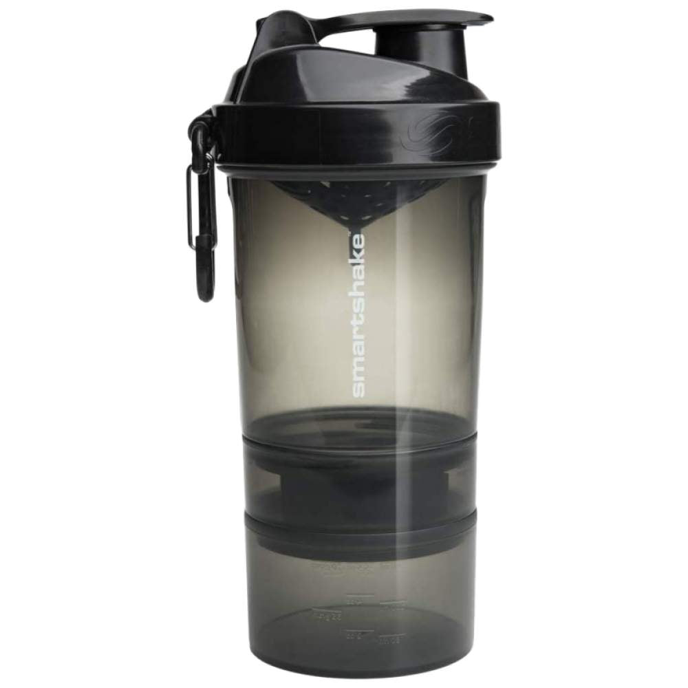 2Go Smart Shaker | Black Gunsmoke - 600 ml - Nutra Best Europe
