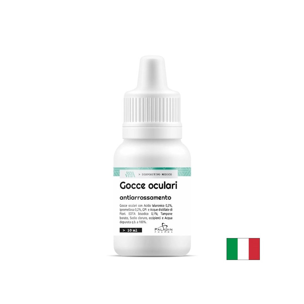 Ενυδατικές σταγόνες ματιών κατά της ερυθρότητας, 10 ml
