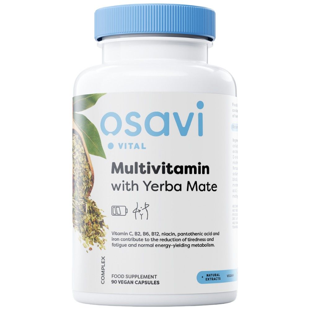 Multivitamin με Yerba Mate - 90 κάψουλες