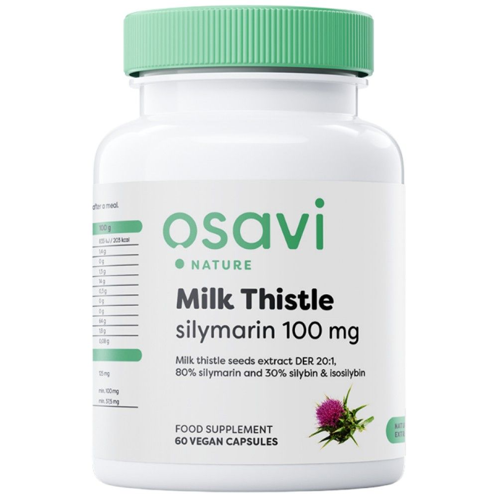 Milk Thistle | Silymarin 100 mg - 60 κάψουλες