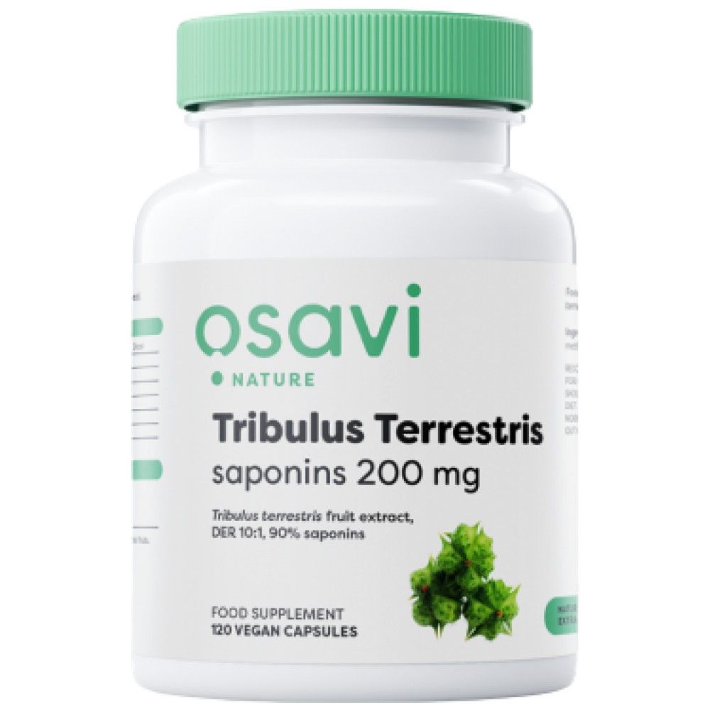 Tribulus terrestris 90% | 200 mg saponins - 120 κάψουλες