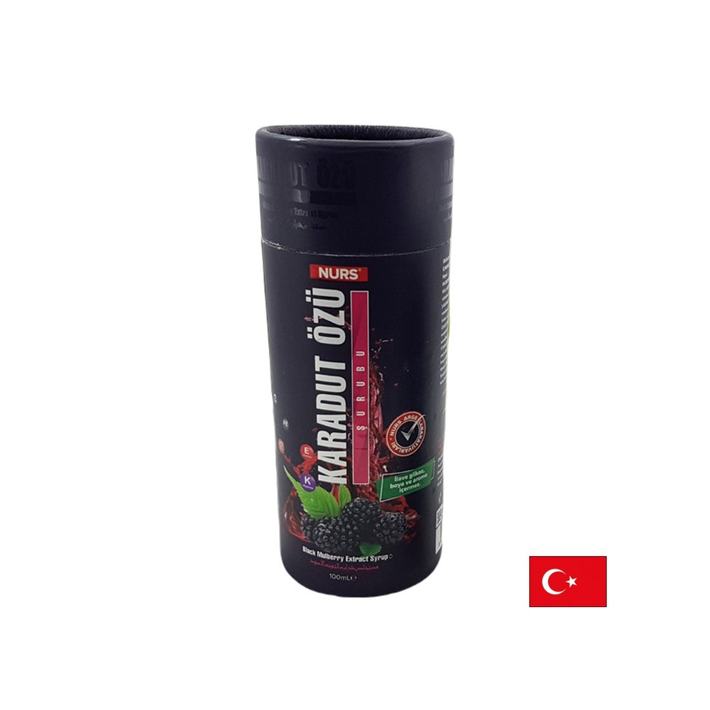 Μαύρο σιρόπι Mulberry - ισχυρό αντιοξειδωτικό, 320 g για 32 ημέρες πρόσληψης