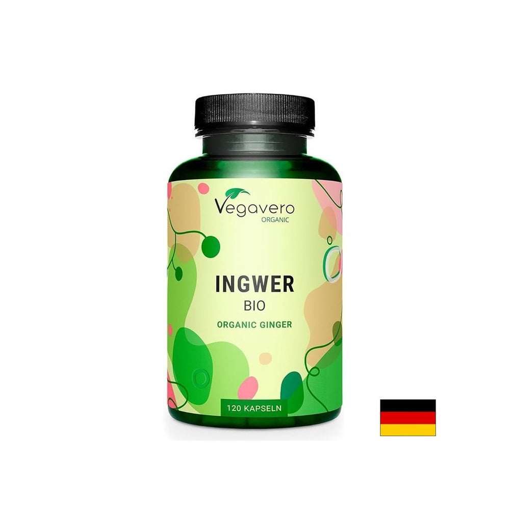 Για δυσφορία στο στομάχι - τζίντζερ (ρίζα), 120 κάψουλες