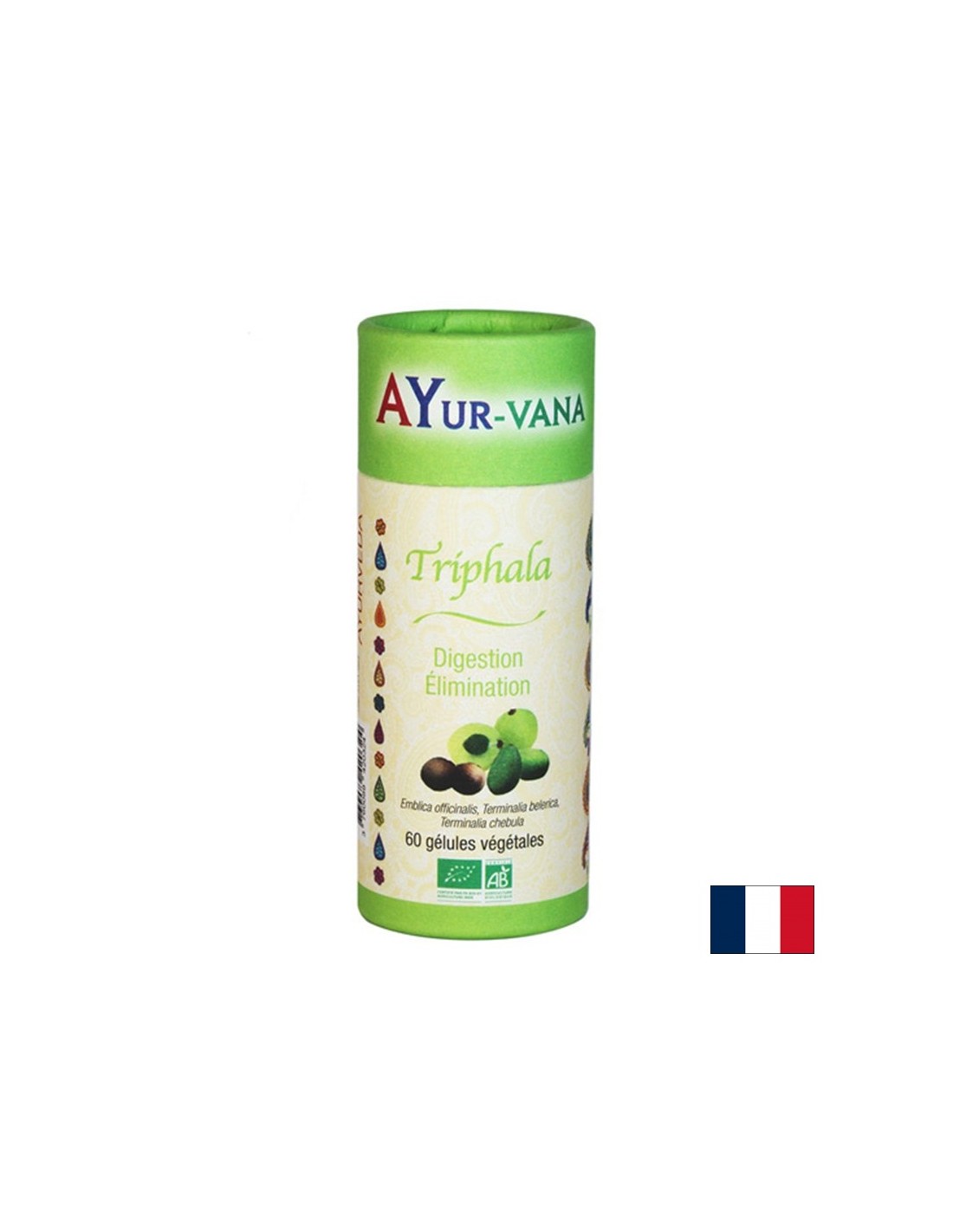 Για υψηλή χοληστερόλη, παχυσαρκία και αιμορροΐδες - τριπάλα, 60 κάψουλες